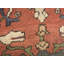 Tapis antique en laine rouille / brun / vert 13 pi 11 po x 17 pi 3 po One-of-a-Kind Antique