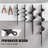 16.5'' H x 2.6'' W Metal Fencing Kits