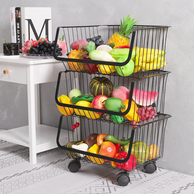 Rachal Plastic Bar Cart