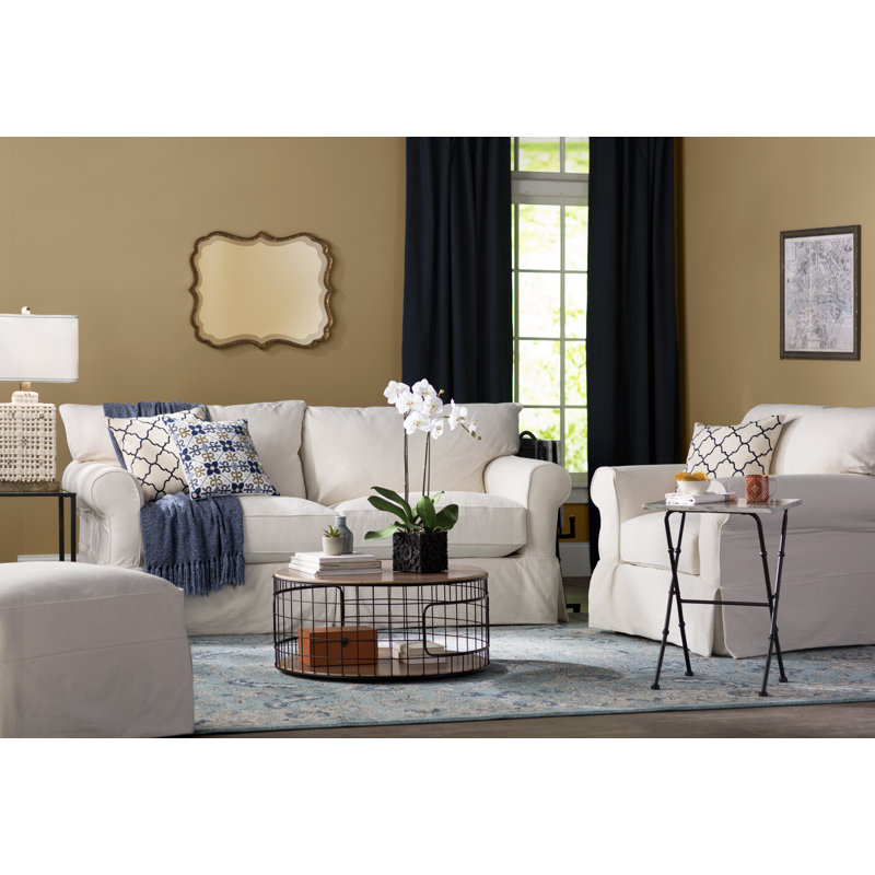 Bryce Whisper Calm 100%  Cotton Twill Max Blackout Curtains for Bedroom-Living Room  Single Panel, 50" W x 108" L, Dark Blue