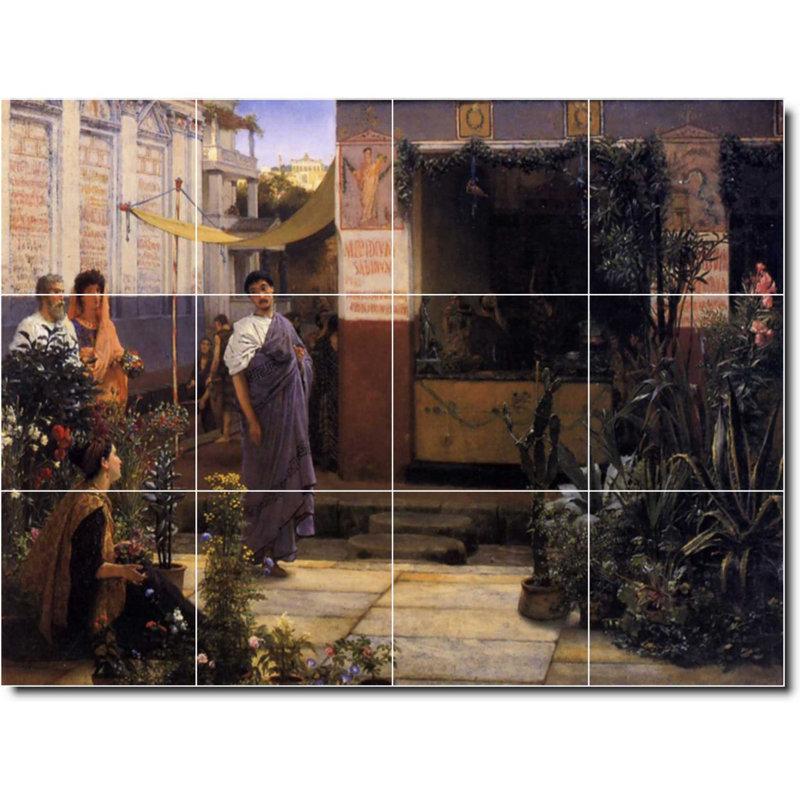 Carreau de peinture murale 24 po x 18 po 6 po x 6 po, Historique 220