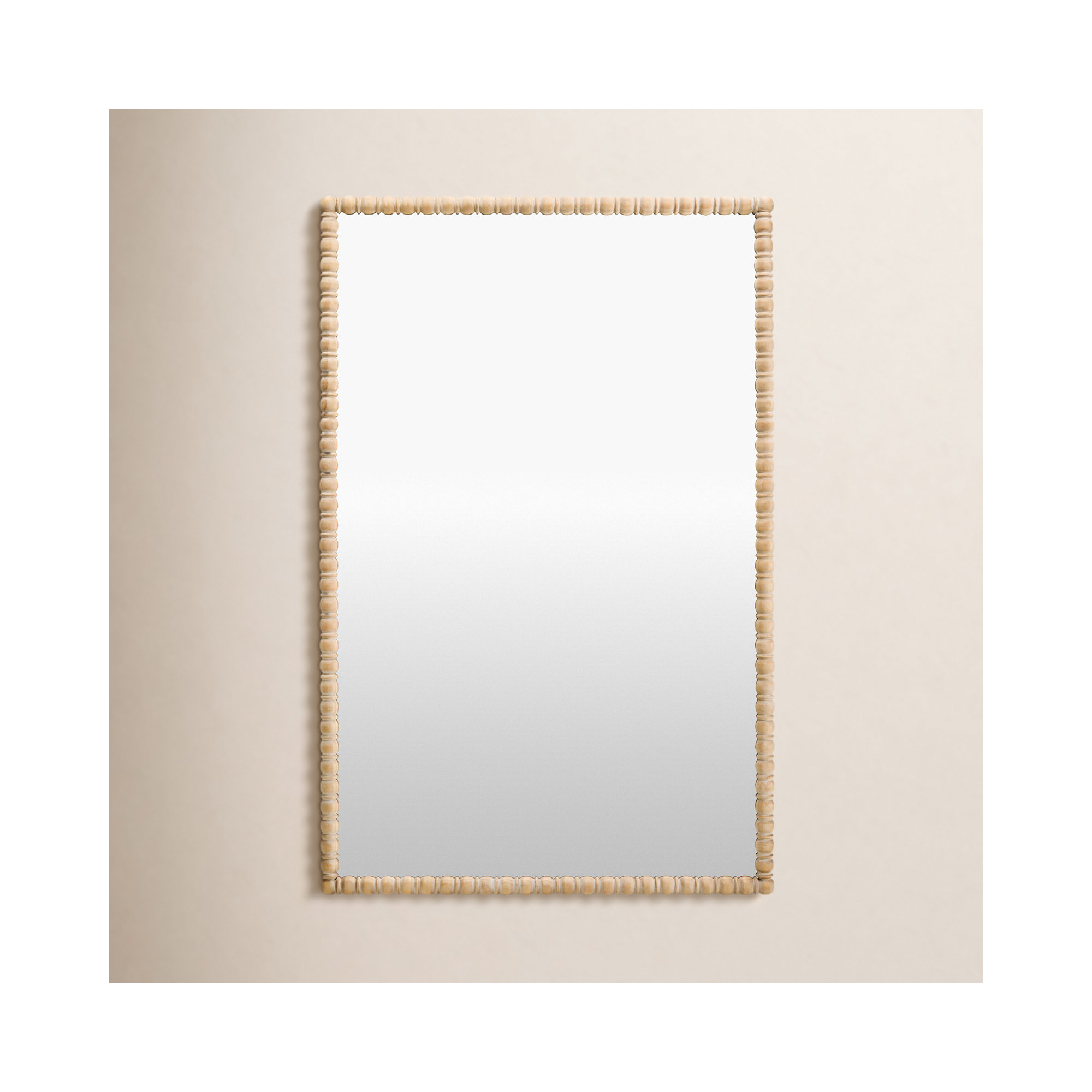 Galey Alix x Livabliss Karling Blair Mirror, 72" x 47", Antique Brown