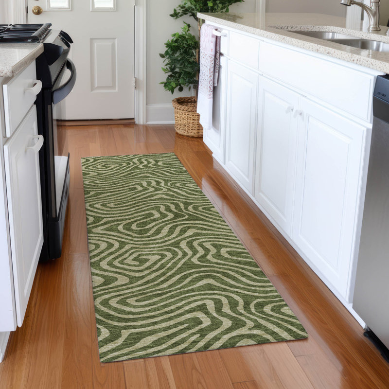 Tapis tourbillon Colmenero AMF1020 lavable à la machine de qualité supérieure, Tapis de couloir 2 pi 3 po x 7 pi 6 po