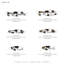 Grand luminaire encastré 5 lumières 20 po-466250998