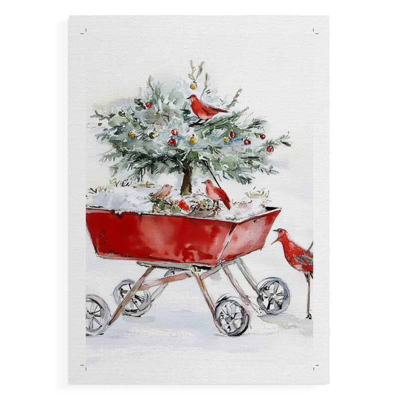 Art des Fêtes de Noël Cxxxvi - reproduction de toile seulement - non encadrée, H 60 po x l 40 po