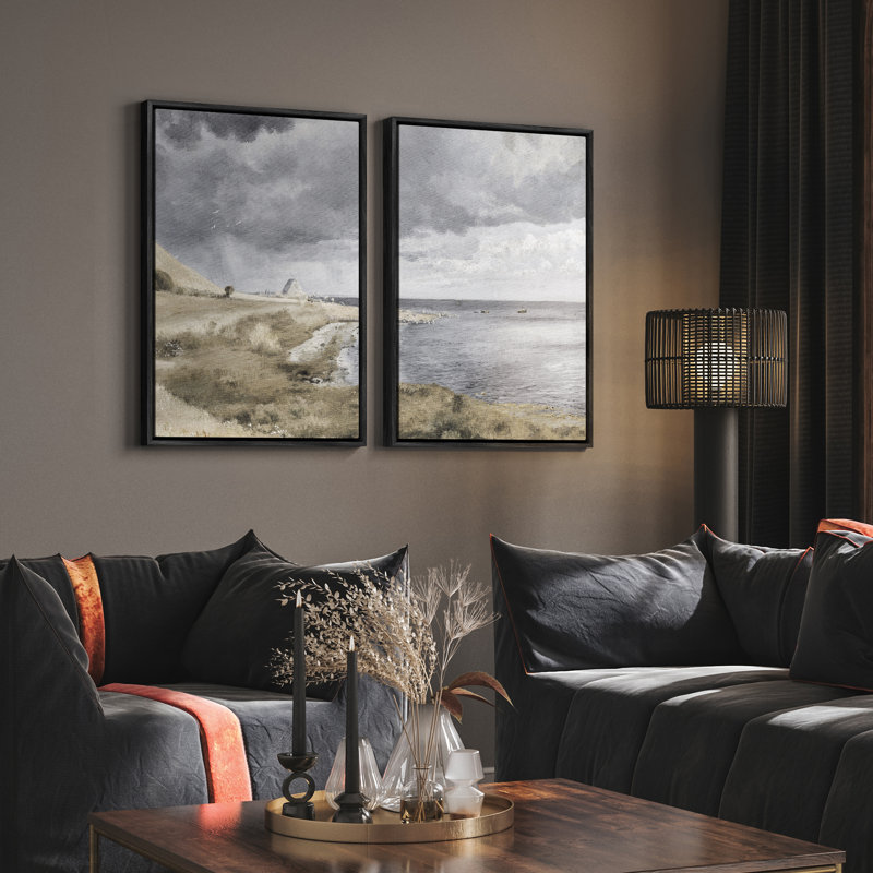 Art mural encadré rétro antique classique pour chambre à coucher, H 36 po x l 24 po, Noir