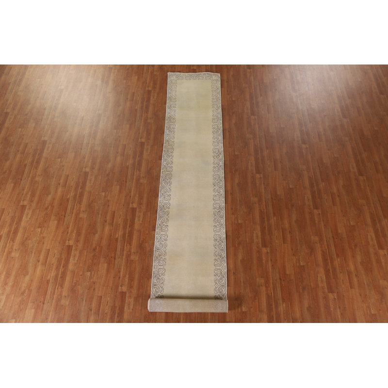 Tapis de couloir Border Tabriz