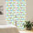 Baby Curtains, Checkered Background with Cars Trees Sun Open Sky Abstract Geometric Cartoon Design Semi-Sheer Rod Pocket Sliding Panel-985800019
