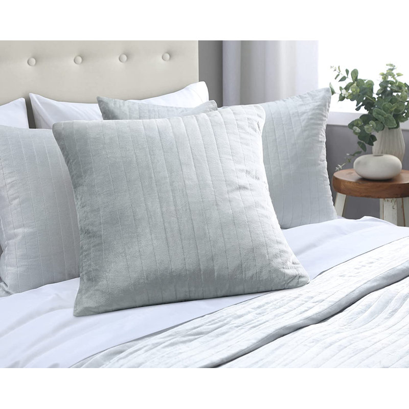 Housse et insert de coussin décoratif en viscose