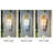 Wall Crystal Sconce Light Wall Mounted Lamp Lighting Gold Frame
