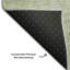 Tapis olive Prisco lavable à la machine de qualité supérieure-1730359613