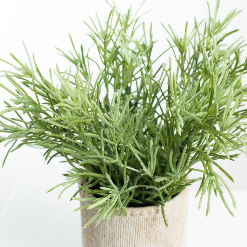 Romarin artificiel en pot 11 po