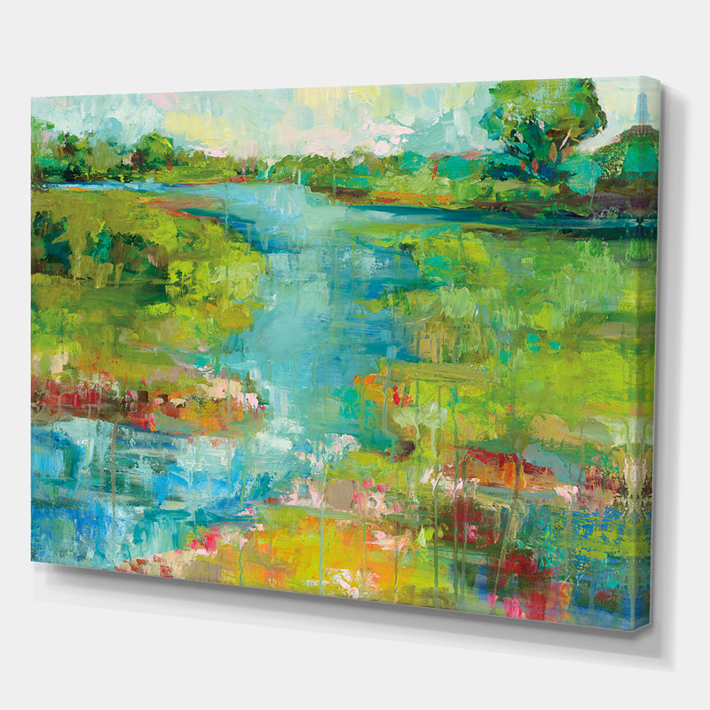 Impression sur toile tendue, H 20 po x l 20 po x P 1 po