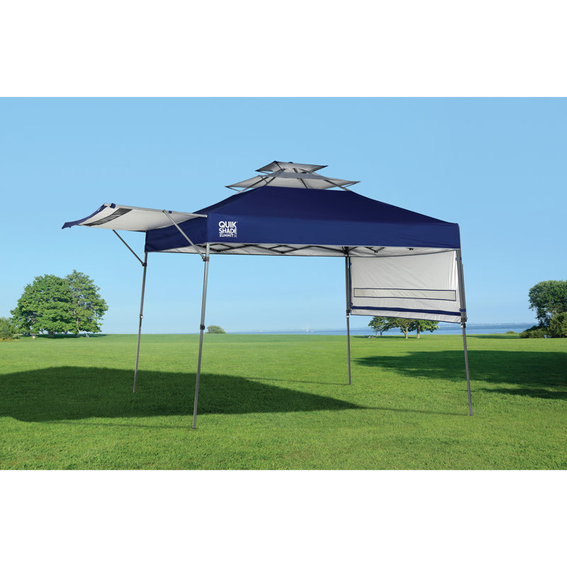 Abat-jour d'extérieur Quik Shade 10 pi x 17 pi Summit, Bleu