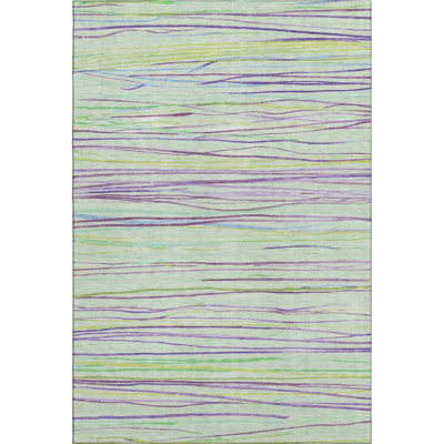 Premium Machine Washable Harjo AMF1603 Stripes Rug