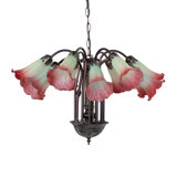 Tiffany 12 - Light Chandelier