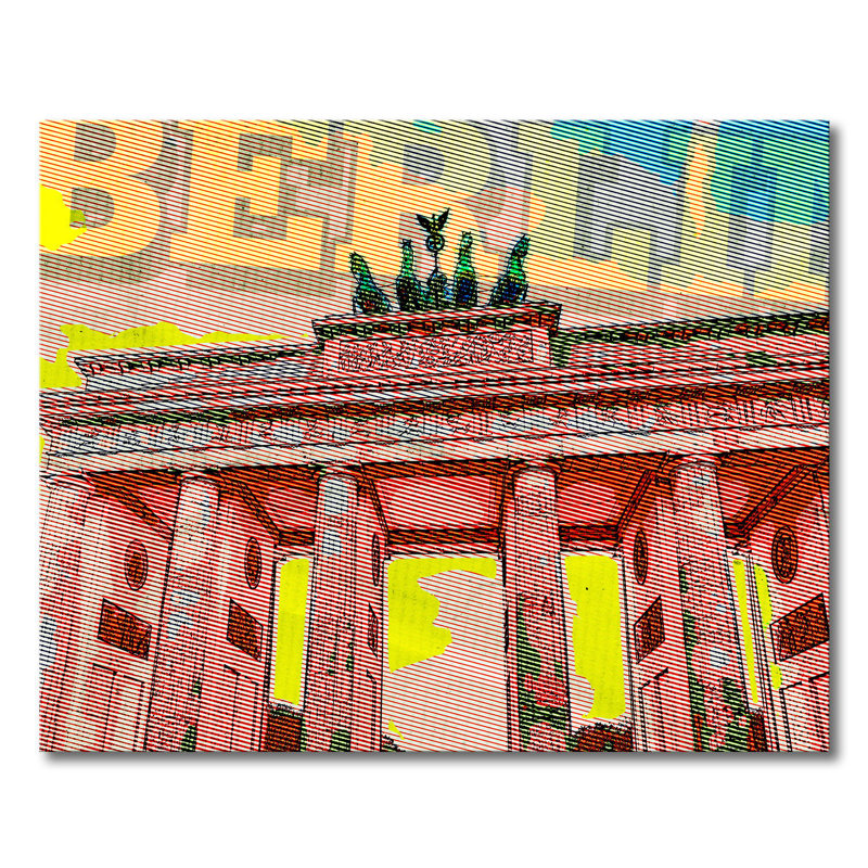 Wrapped Canvas Print, 80cm H x 100cm W x 2cm D