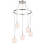 Luminaire suspendu rectangulaire 5 lumières grappe Thiede-1839415957-1838677251