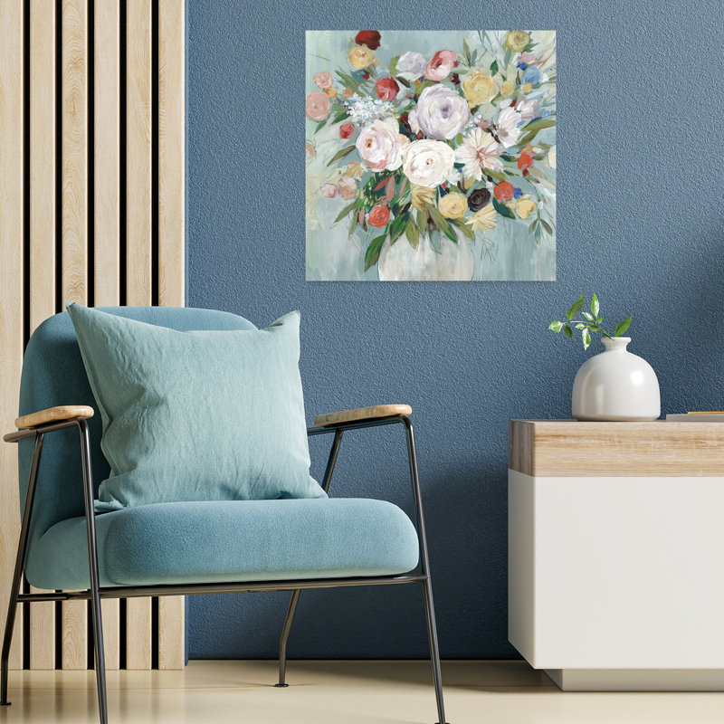 Art floral II, H 18 po x l 18 po