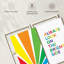 «Kids Inspirational II», ensemble de 2 reproductions sur toile par IvaCuddlyMural-927381411