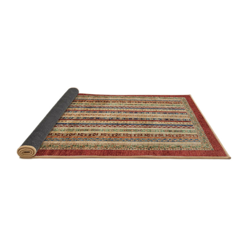 Tapis abstrait moderne 3751ABS3752, Rond 8 pi