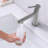 Single Handle Zinc Bathroom Sink Faucet-115744923