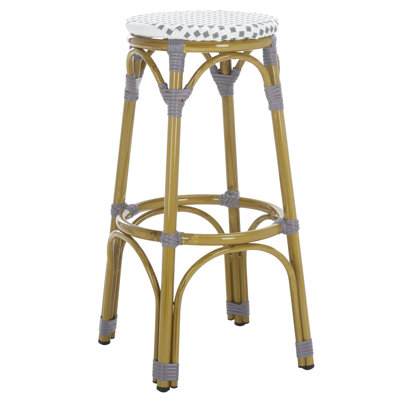 Goldmann 30" Patio Bar Stool by Breakwater Bay