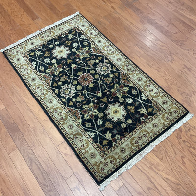 Tapis en laine fait à la main Oushak