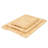 MegaChef 3 Piece Bamboo Cutting, Prep and Serving Boards