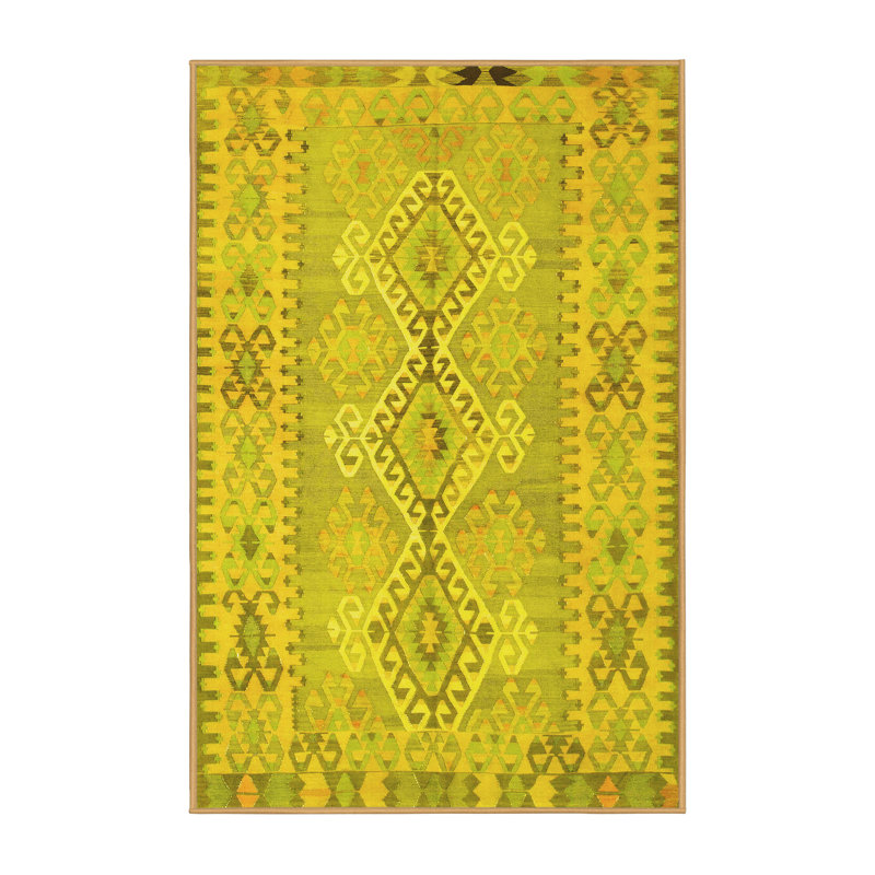 Hallei Performance Southwestern Indoor Rug, Rectangle 7' x 9'