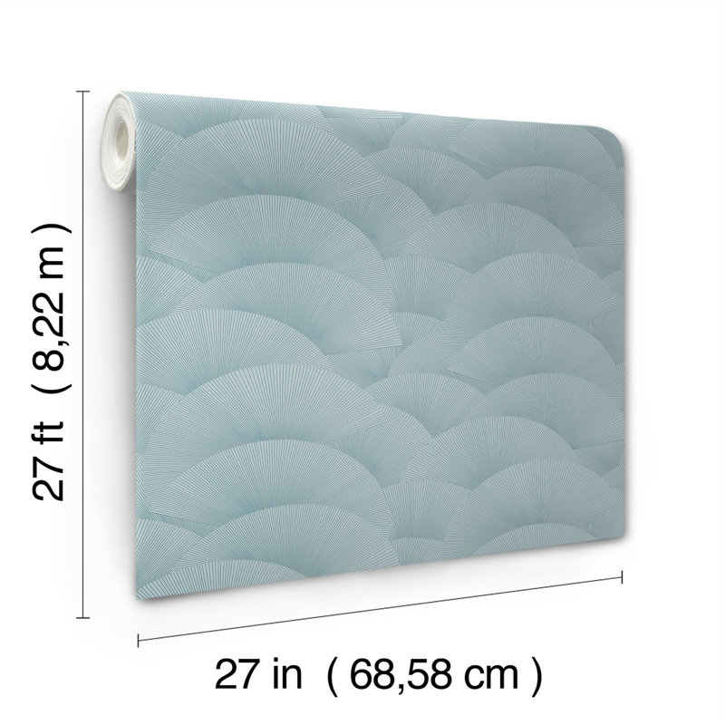 Morning Shell  Wallpaper, Blue