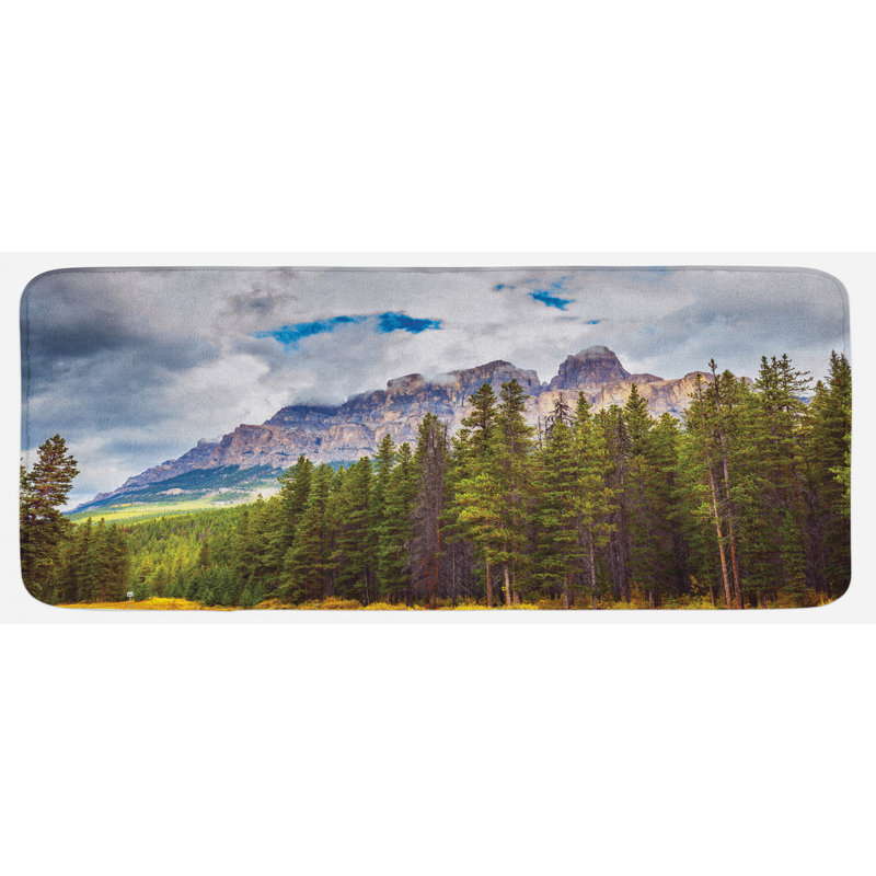 Tapis de cuisine paysage