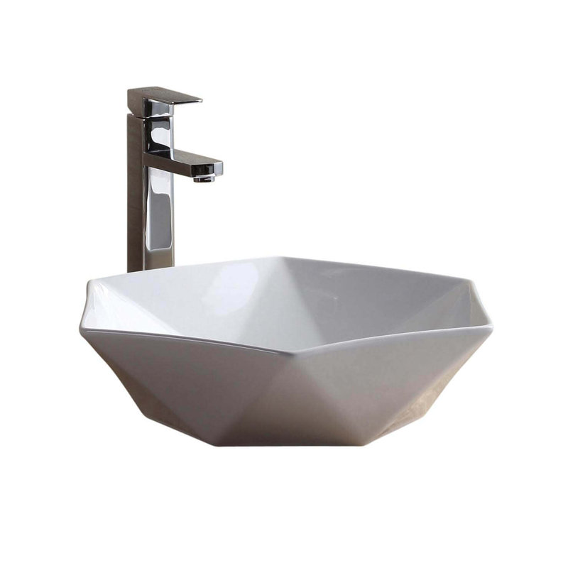 Lavabo de salle de bain vasque spécialité en porcelaine vitreuse Modern