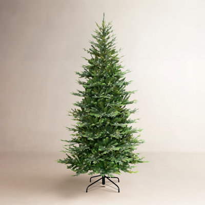 90' Lighted Artificial Fir Christmas Tree