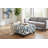 Sonata Navy Ottoman