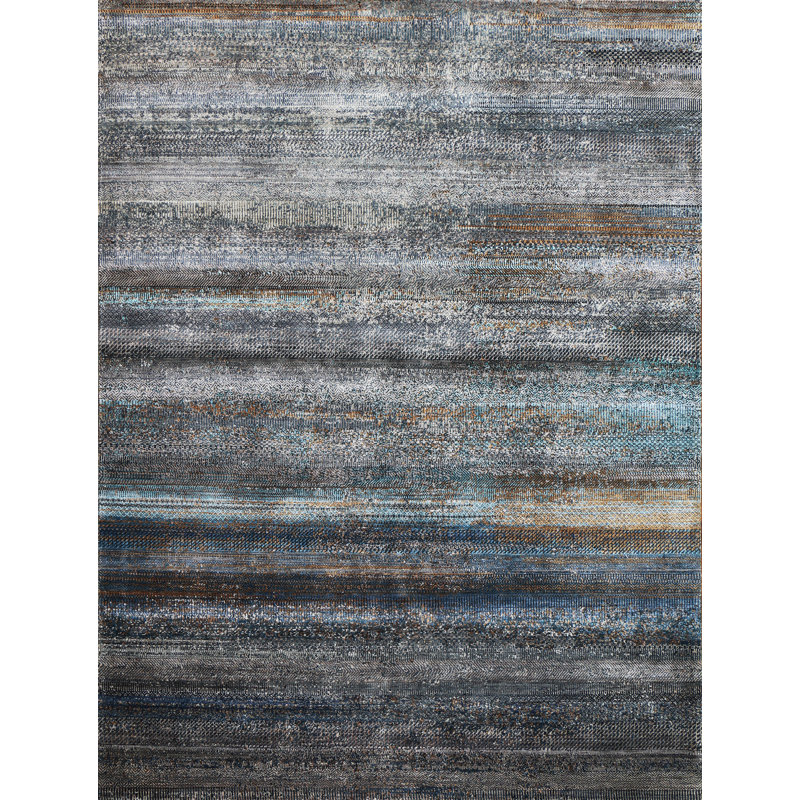 CANS4855RCHMU Wool Area Rug, Rectangle 8' x 10'