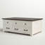 Table basse à 4 pieds avec rangement Karley-1485147701