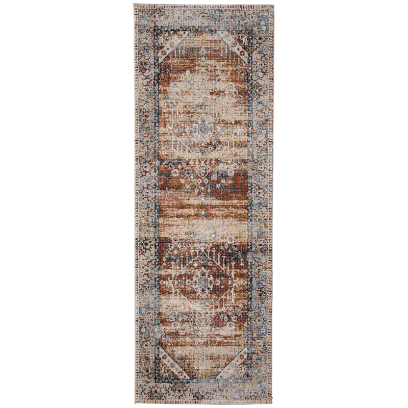 Claymore Performance Oriental Indoor Rug, Runner 2'6" x 7'3"