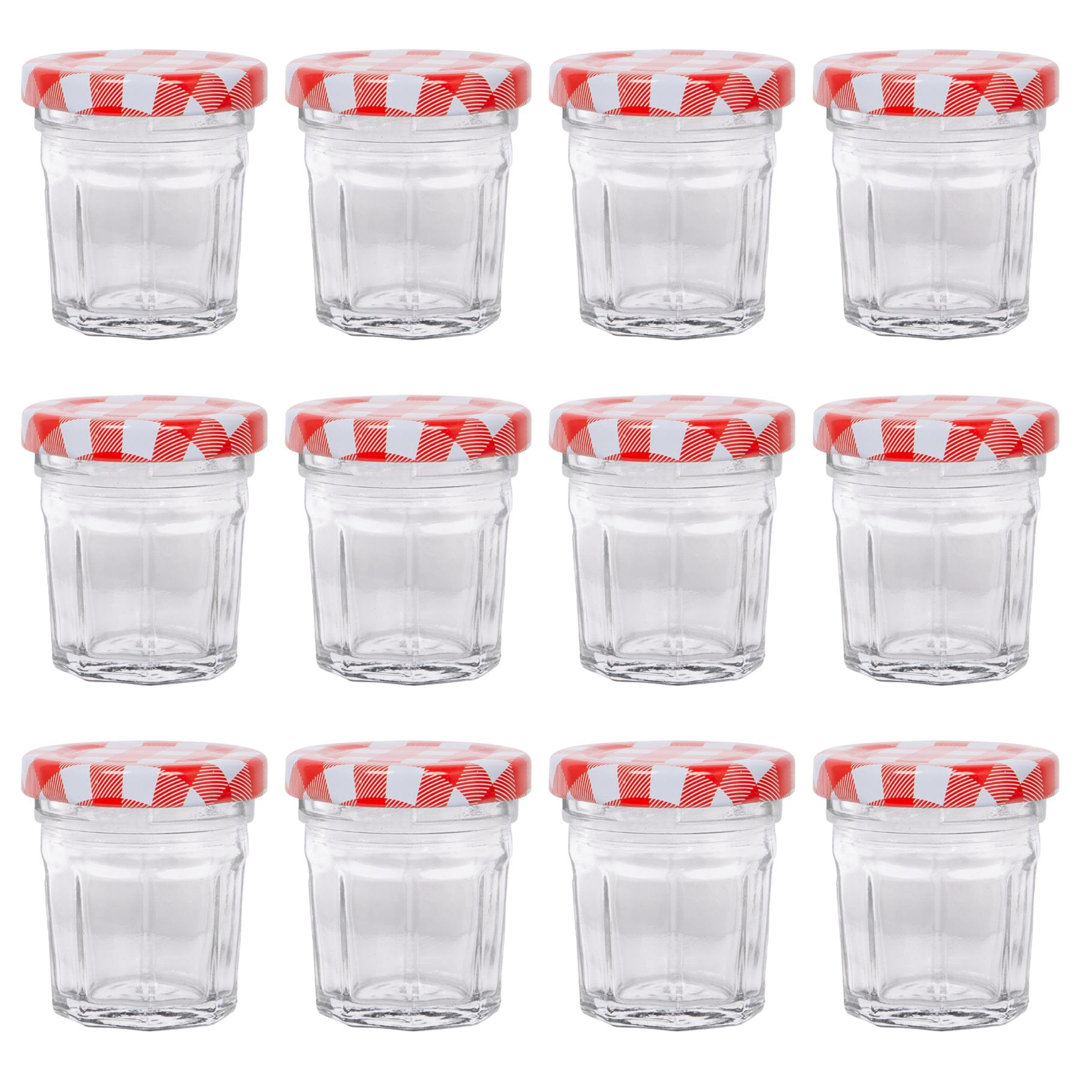 Glass Jar - Set of 12