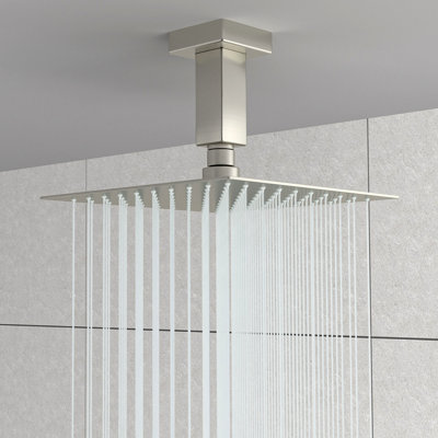 3" Ceiling Mounted Shower Arm With Flange