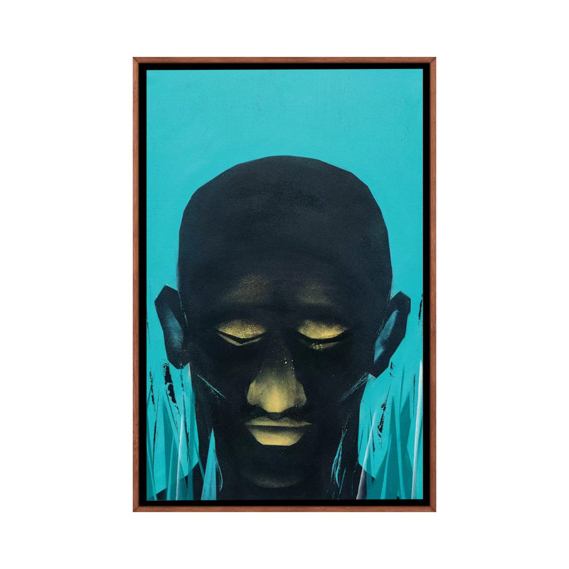 Drive by VCalvento - Print on Canvas, 66.04 cm H x 45.72 cm W, Classic Brown Wood Framed