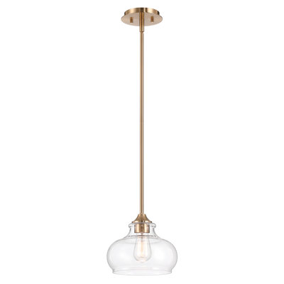 Luminaire suspendu en laiton 1 lumière Aimantas