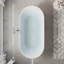 Baignoire autoportante en acrylique 67 po. X 31 po., Blanc