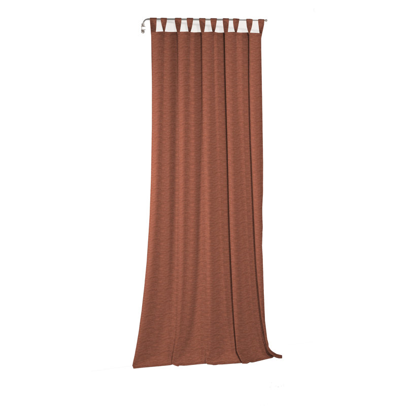 Beloit Synthetic Tab Top Curtain Single Panel, opaque, 245cm Width x 270cm Drop, Cooking Rack