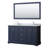 Avery 60'' Double Bathroom Vanity with Marble Top-97812926-97812923