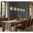 5-Light 63" Width Oversize Kitchen Island Lighting
