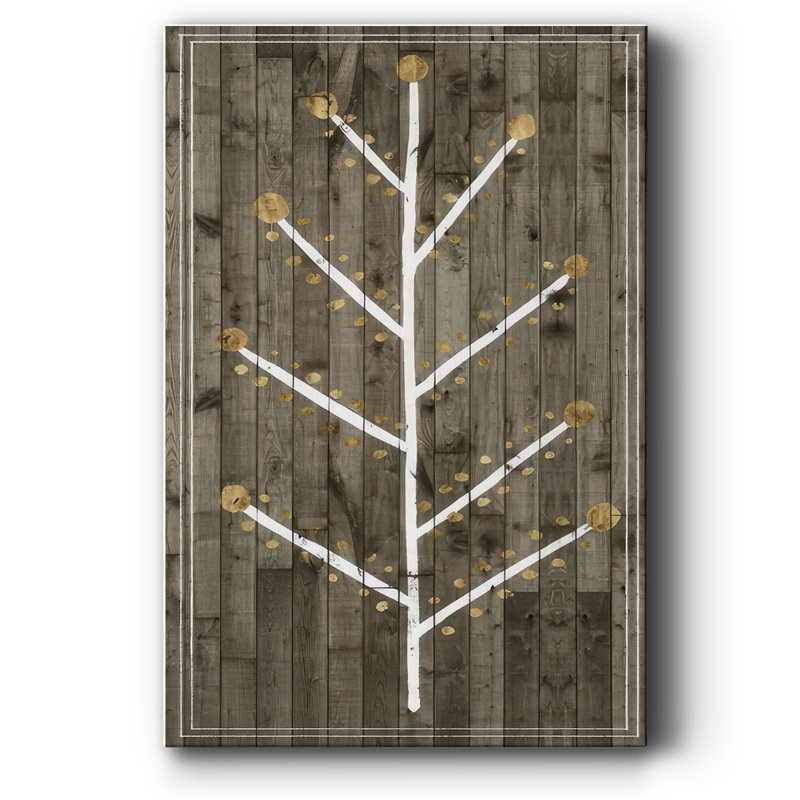 Toile tendue Wooded, H 18 po x l 12 po x P 1,5 po