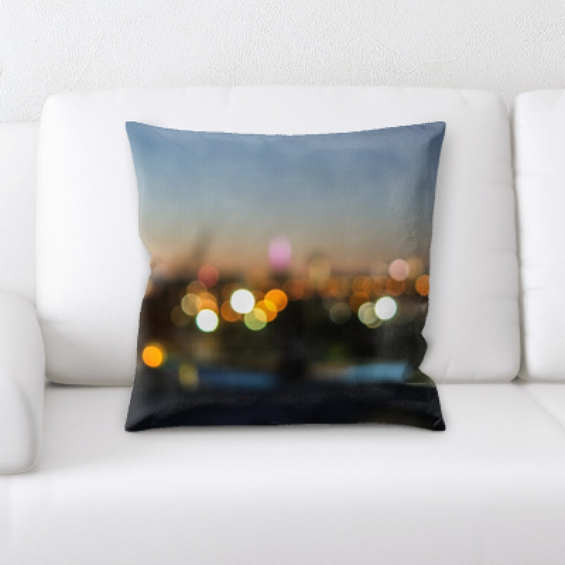 Microsuede Throw Pillow