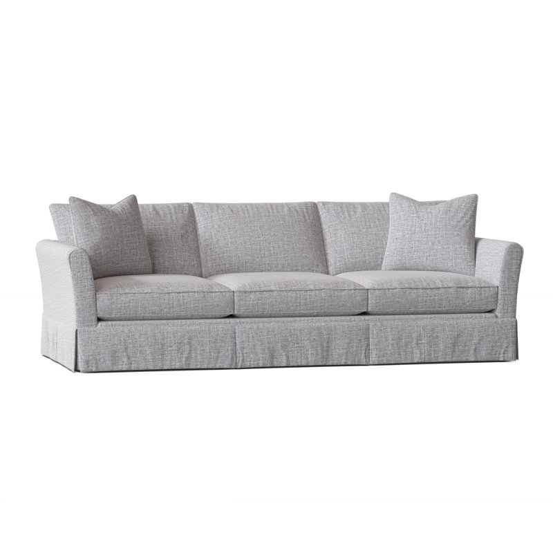 Shelby Upholstered 82'' Sofa, Zuma Pumice Textured Linen