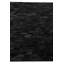 Tapis noir Juliana